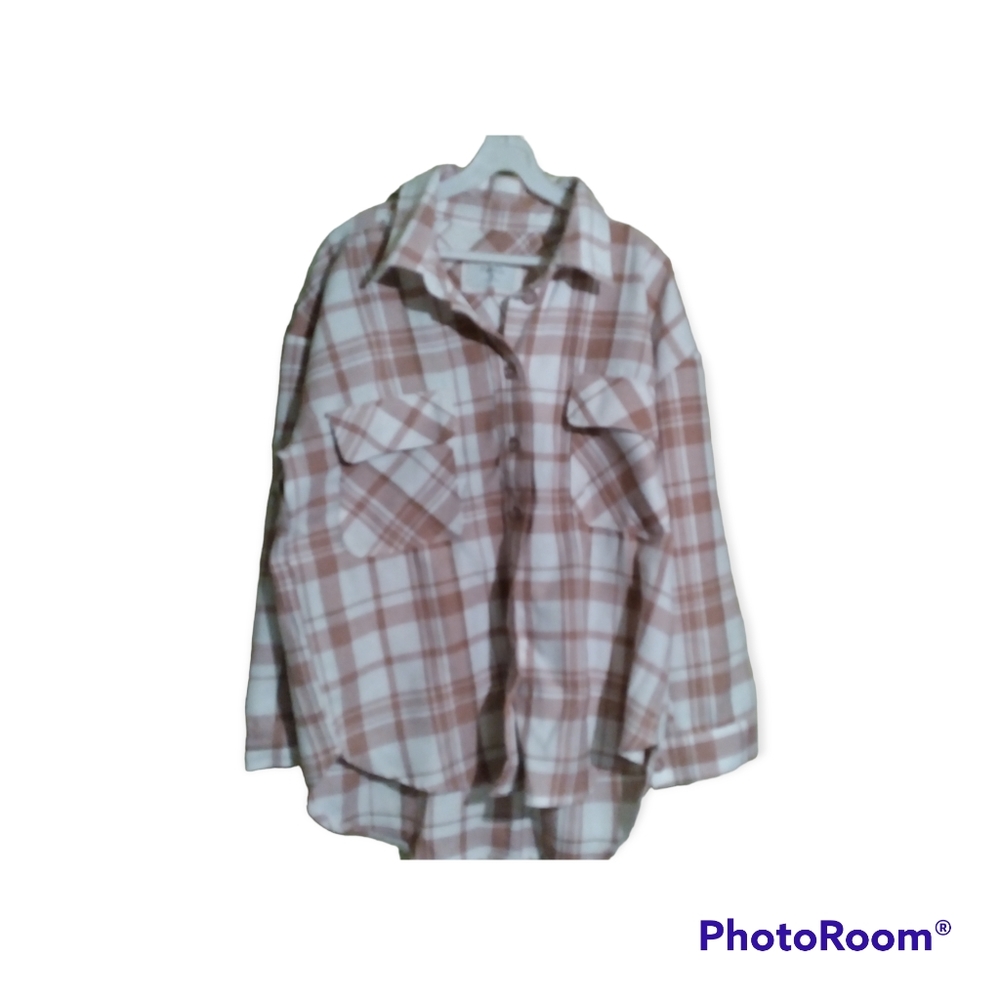 Womens fannel jacket.